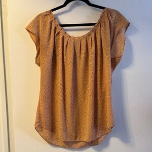 LC Lauren Conrad Peach Blouse